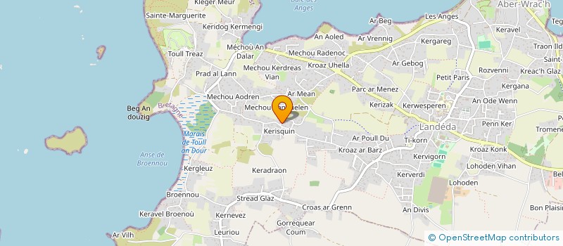 localisation de l'entreprise MADAME DELPHINE LABORIE  LANDEDA