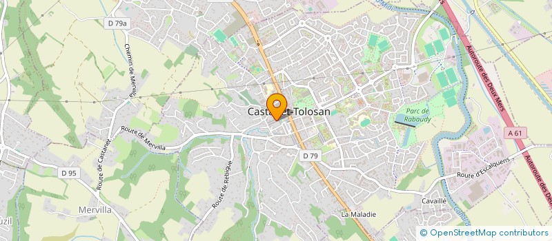 localisation de l'entreprise MADAME DELPHINE LABROUE  LA CIOTAT