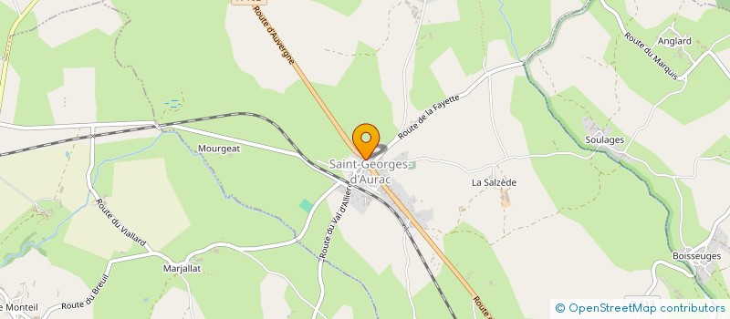 localisation de l'entreprise MADAME DELPHINE LACAPELLE  VALS-LE-CHASTEL