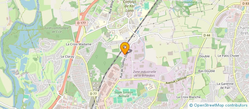 localisation de l'entreprise MADAME DELPHINE LACOUR  BRUZ