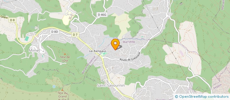 localisation de l'entreprise MADAME DELPHINE LAFFON à SAINT-SAVOURNIN