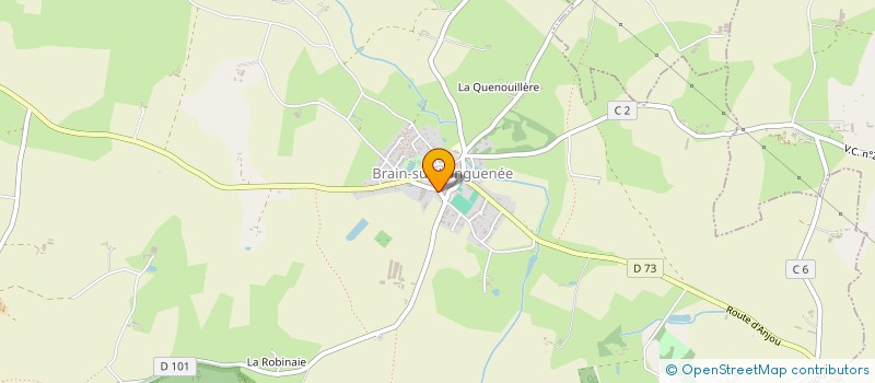 localisation de l'entreprise MADAME DELPHINE LAGALLE à ERDRE-EN-ANJOU