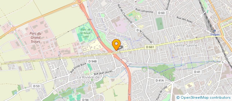 localisation de l'entreprise MADAME DELPHINE LAISSUS  SAINT-ANDRE-LES-VERGERS