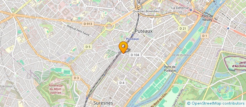 localisation de l'entreprise MADAME DELPHINE LAITHIER à PUTEAUX