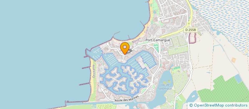 localisation de l'entreprise MADAME DELPHINE LAMBERT  LE GRAU-DU-ROI