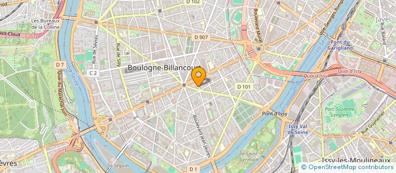 localisation de l'entreprise MADAME DELPHINE LAMI à BOULOGNE-BILLANCOURT