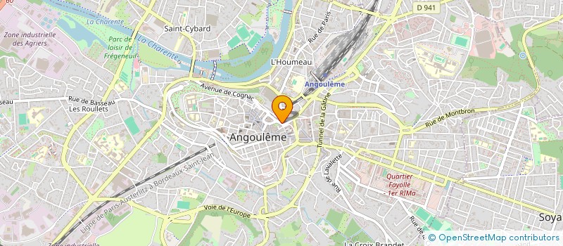 localisation de l'entreprise MADAME DELPHINE LANDRIEAU à ANGOULEME