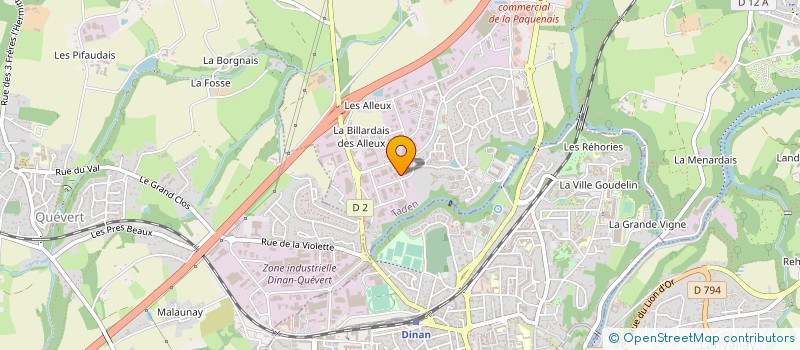 localisation de l'entreprise MADAME DELPHINE LANTZ à TADEN