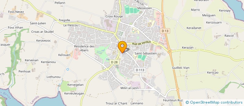 localisation de l'entreprise MADAME DELPHINE LAPADU-HARGUES  LE PORT