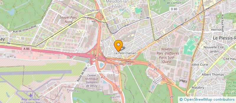 localisation de l'entreprise MADAME DELPHINE LAPOUGE à CLAMART