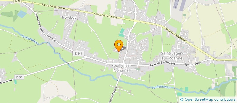 localisation de l'entreprise MADAME DELPHINE LARUE  VILLEREST