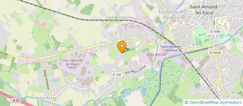 localisation de l'entreprise MADAME DELPHINE LASSELIN  HAVELUY