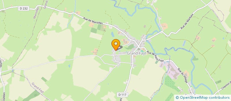 localisation de l'entreprise MADAME DELPHINE LAUTE  GRAND-FAYT