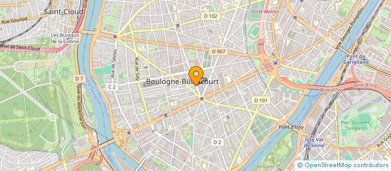 localisation de l'entreprise MADAME DELPHINE LE FAUCHEUR à BOULOGNE-BILLANCOURT