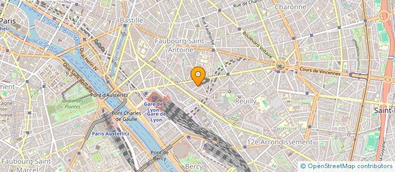 localisation de l'entreprise MADAME DELPHINE LE FEUVRE  PARIS