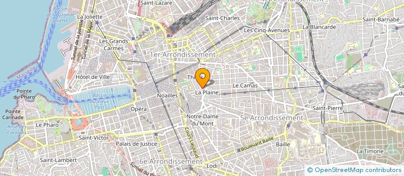 localisation de l'entreprise MADAME DELPHINE LEBEAULT à MARSEILLE