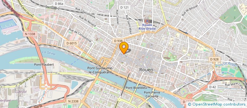 localisation de l'entreprise MADAME DELPHINE LEBLANC à ROUEN