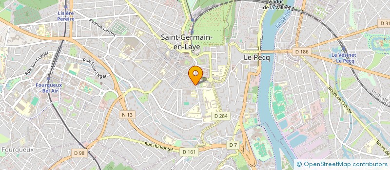 localisation de l'entreprise MADAME DELPHINE LEBLANC à SAINT-GERMAIN-EN-LAYE