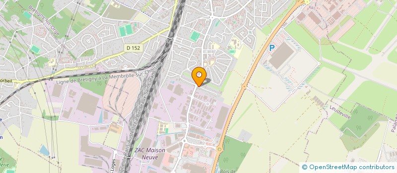 localisation de l'entreprise MADAME DELPHINE LEBOUC à BRETIGNY-SUR-ORGE