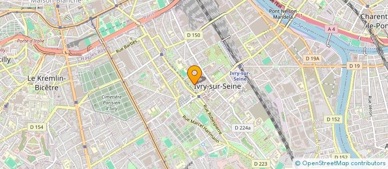 localisation de l'entreprise MADAME DELPHINE LECA  IVRY-SUR-SEINE