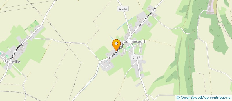 localisation de l'entreprise MADAME DELPHINE LECARPENTIER  PETIT-CAUX