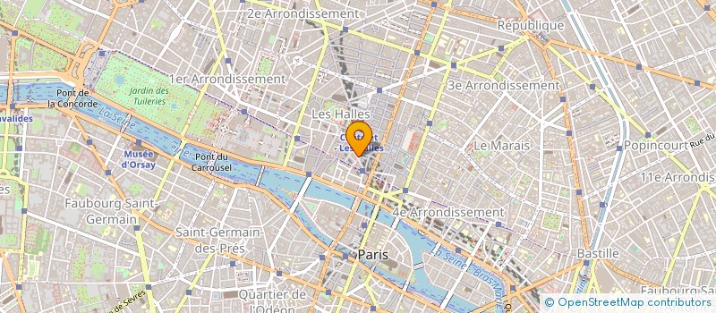 localisation de l'entreprise MADAME DELPHINE LECOEUR  PARIS