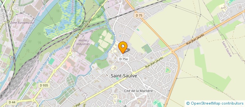 localisation de l'entreprise MADAME DELPHINE LEFEBVRE  SAINT-SAULVE