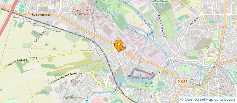 localisation de l'entreprise MADAME DELPHINE LEFER  AMIENS