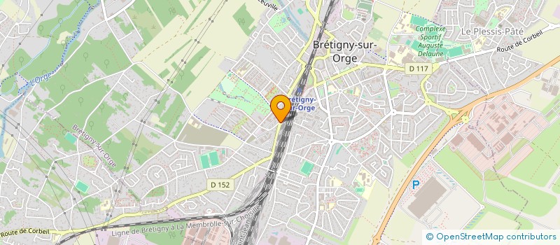 localisation de l'entreprise MADAME DELPHINE LEGEANDRE à BRETIGNY-SUR-ORGE