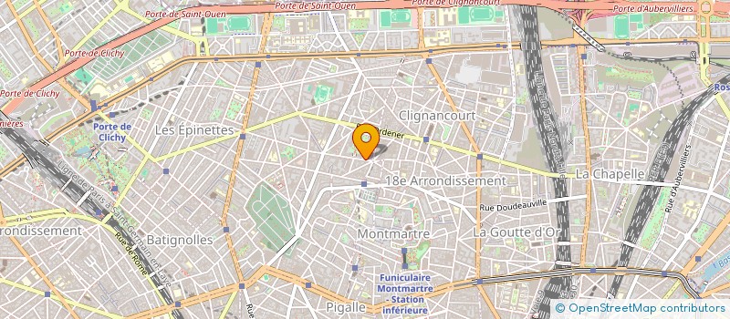 localisation de l'entreprise MADAME DELPHINE LEGENDRE  PARIS