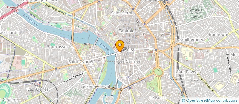 localisation de l'entreprise MADAME DELPHINE LEGRAND à TOULOUSE