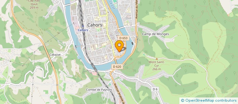 localisation de l'entreprise MADAME DELPHINE LEGUAY  CAHORS