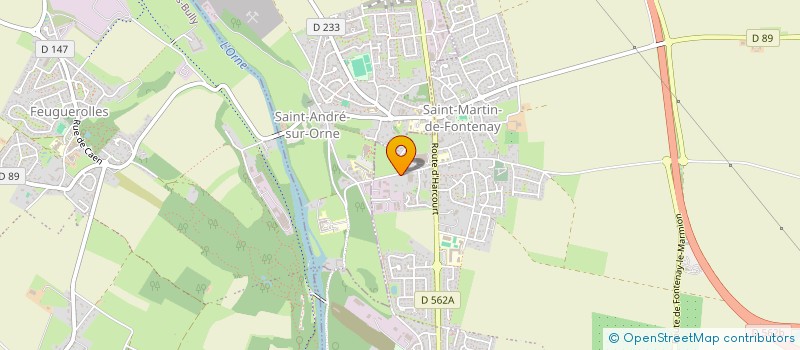 localisation de l'entreprise MADAME DELPHINE LEMAITRE  SAINT-MARTIN-DE-FONTENAY