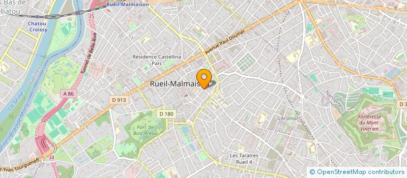 localisation de l'entreprise MADAME DELPHINE LEMESLE à RUEIL-MALMAISON