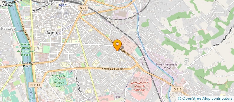 localisation de l'entreprise MADAME DELPHINE LENZINI à AGEN