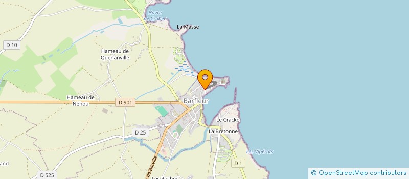 localisation de l'entreprise MADAME DELPHINE LEPAILLEUR  BARFLEUR