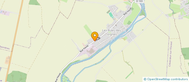 localisation de l'entreprise MADAME DELPHINE LERAY  LES RUES-DES-VIGNES