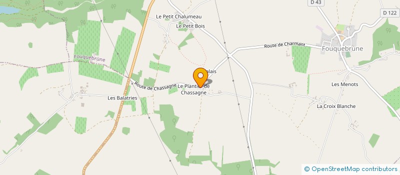 localisation de l'entreprise MADAME DELPHINE LERISSON à FOUQUEBRUNE