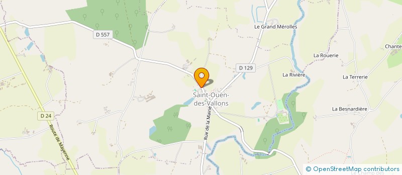 localisation de l'entreprise MADAME DELPHINE LEROUX  MONTSURS