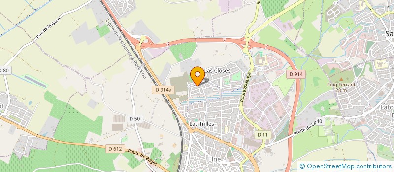 localisation de l'entreprise MADAME DELPHINE LEROY  ELNE