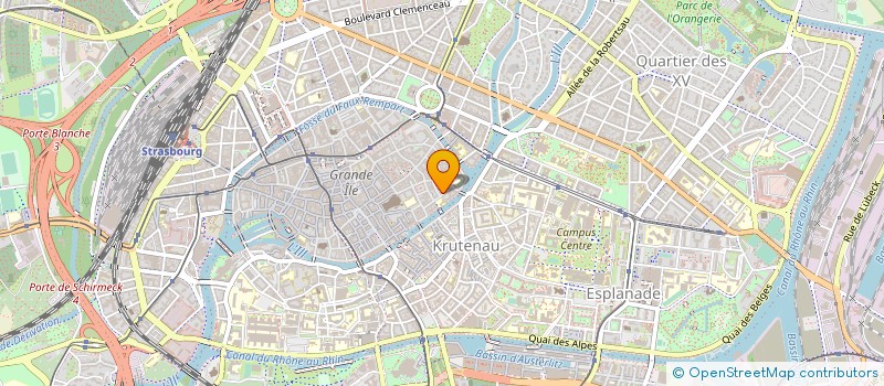 localisation de l'entreprise MADAME DELPHINE LESOILLE à STRASBOURG