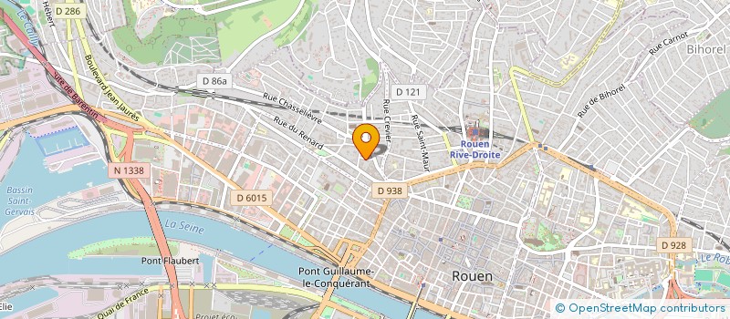 localisation de l'entreprise MADAME DELPHINE LESUEUR à ROUEN