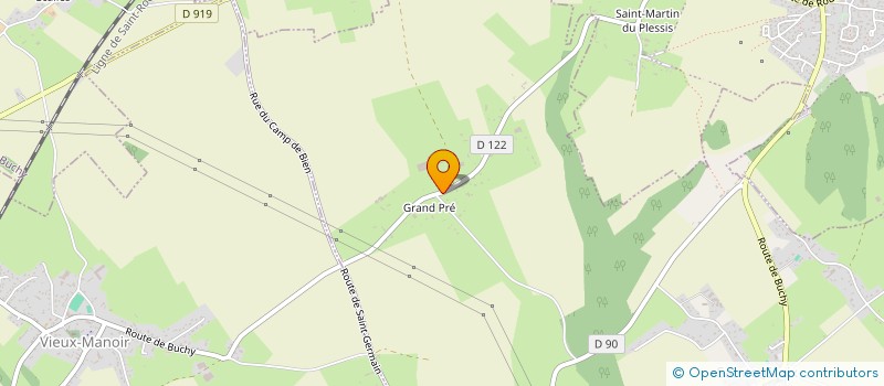 localisation de l'entreprise MADAME DELPHINE LETRESOR  SAINTE-CROIX-SUR-BUCHY