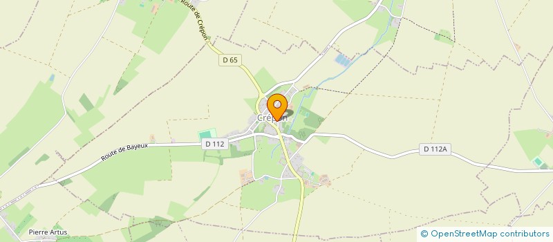 localisation de l'entreprise MADAME DELPHINE LEVASSEUR  CREPON