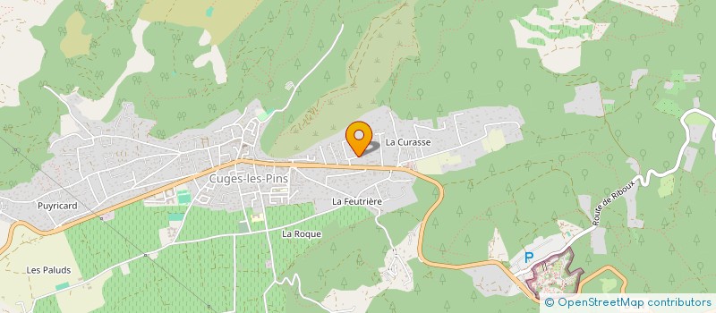 localisation de l'entreprise MADAME DELPHINE LIDOVE  CUGES-LES-PINS