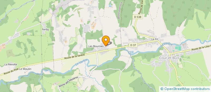 localisation de l'entreprise MADAME DELPHINE LIOREY à MONTSEVEROUX