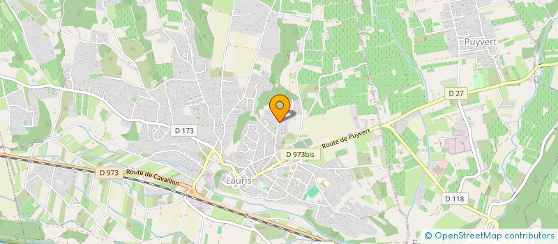 localisation de l'entreprise MADAME DELPHINE LLORENS  LAURIS