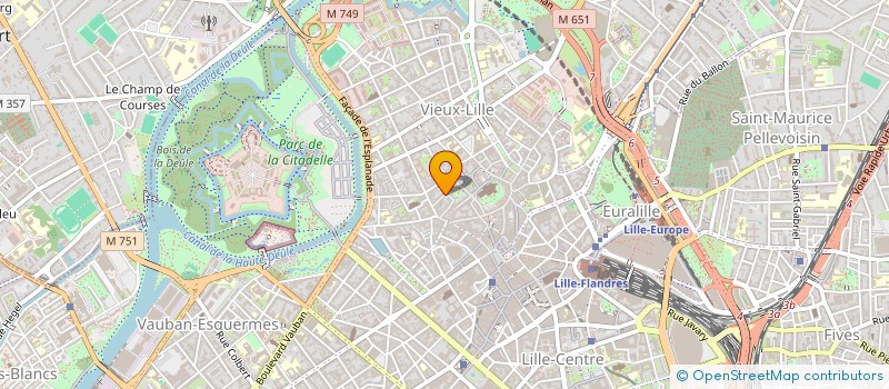 localisation de l'entreprise MADAME DELPHINE LODS à LILLE