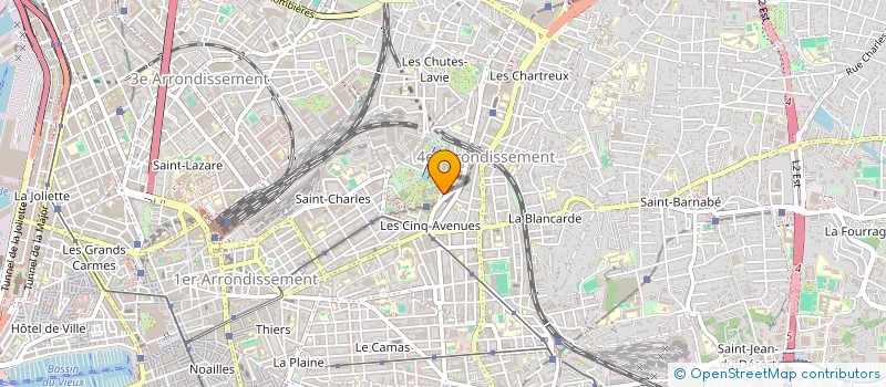 localisation de l'entreprise MADAME DELPHINE LOGER à MARSEILLE