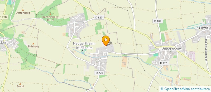 localisation de l'entreprise MADAME DELPHINE LOHR  NEUGARTHEIM-ITTLENHEIM